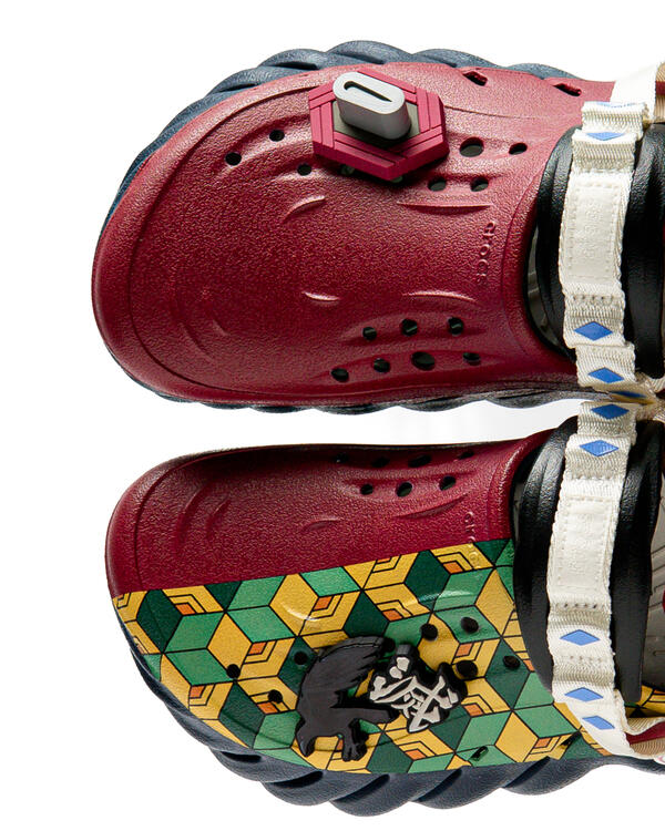 sueco crocs demon slayer giyu tomioka unisex 211413-90h