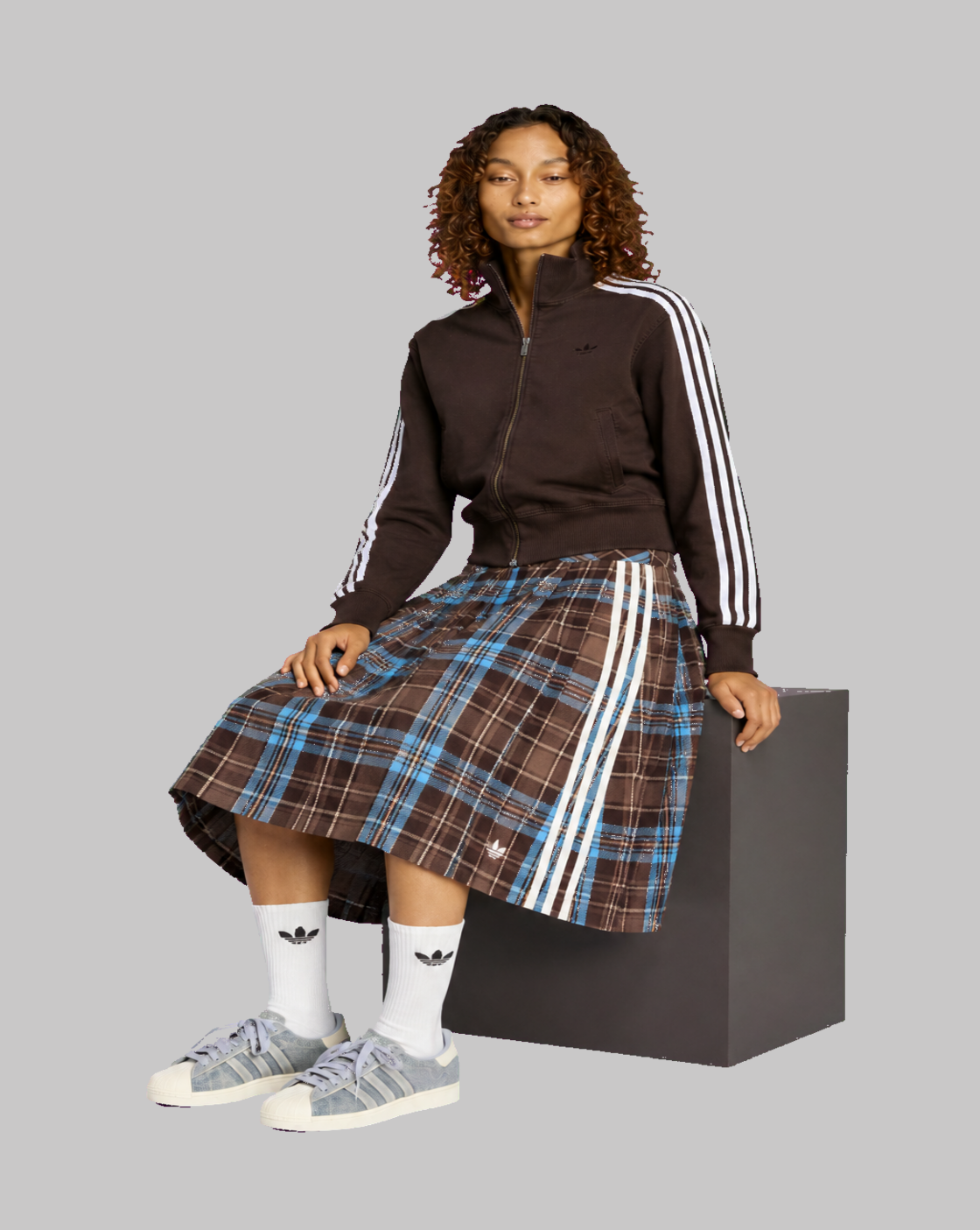 falda adidas gfx check skirt mujer kw4529-thumbmail-4