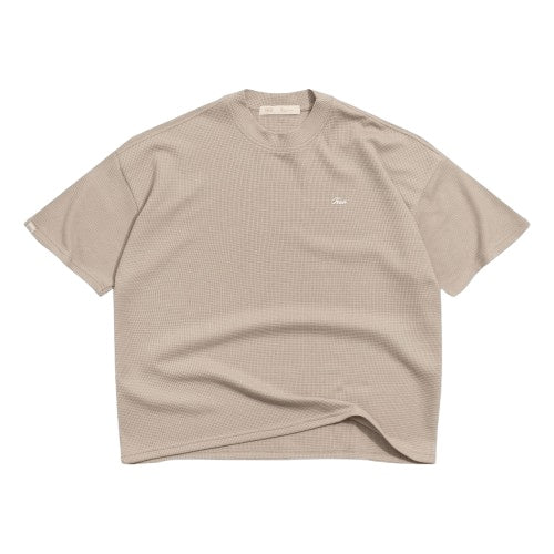playera true Textured Boxy Tee - Sand-thumbmail-7