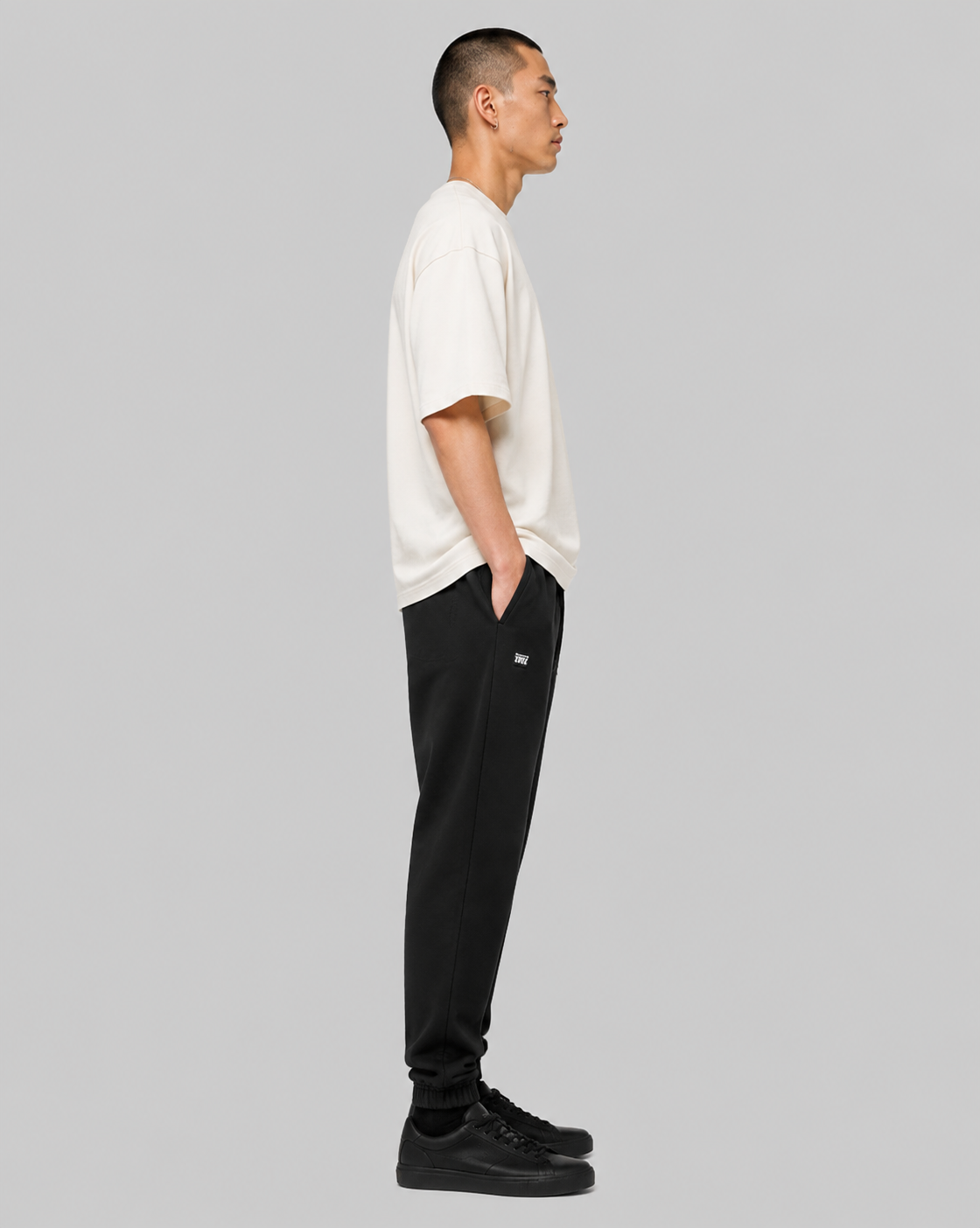 Pants True Classic Jogger - Deep Black-thumbmail-3