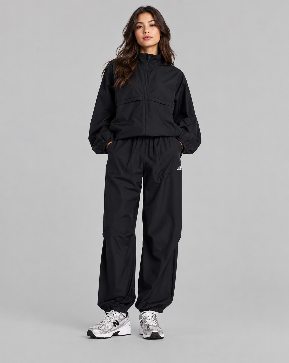 Pants New Balance Trackside Mujer WB61M1DF-BK-thumbmail-1