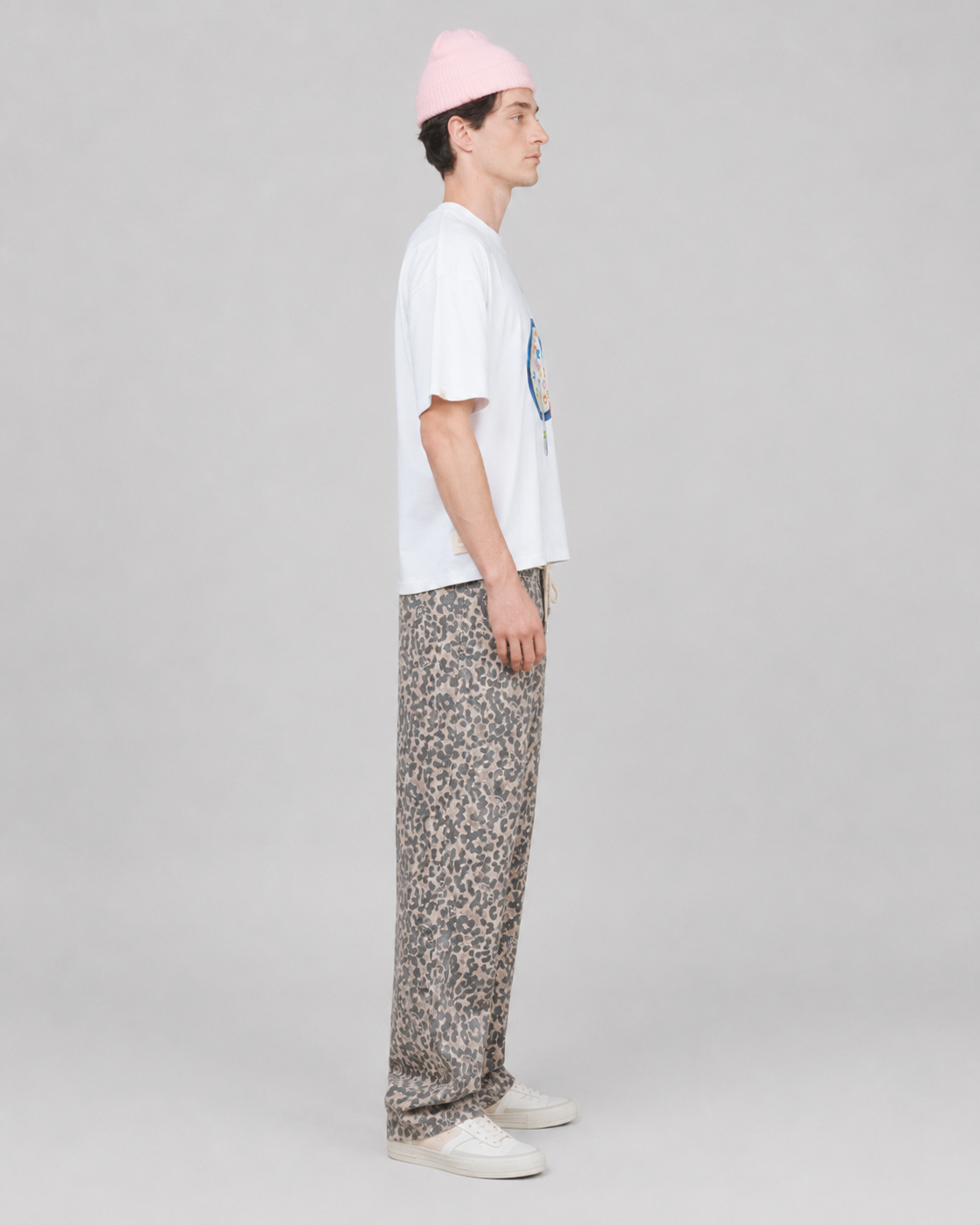 playera true my cereal boxy tee - White-thumbmail-4