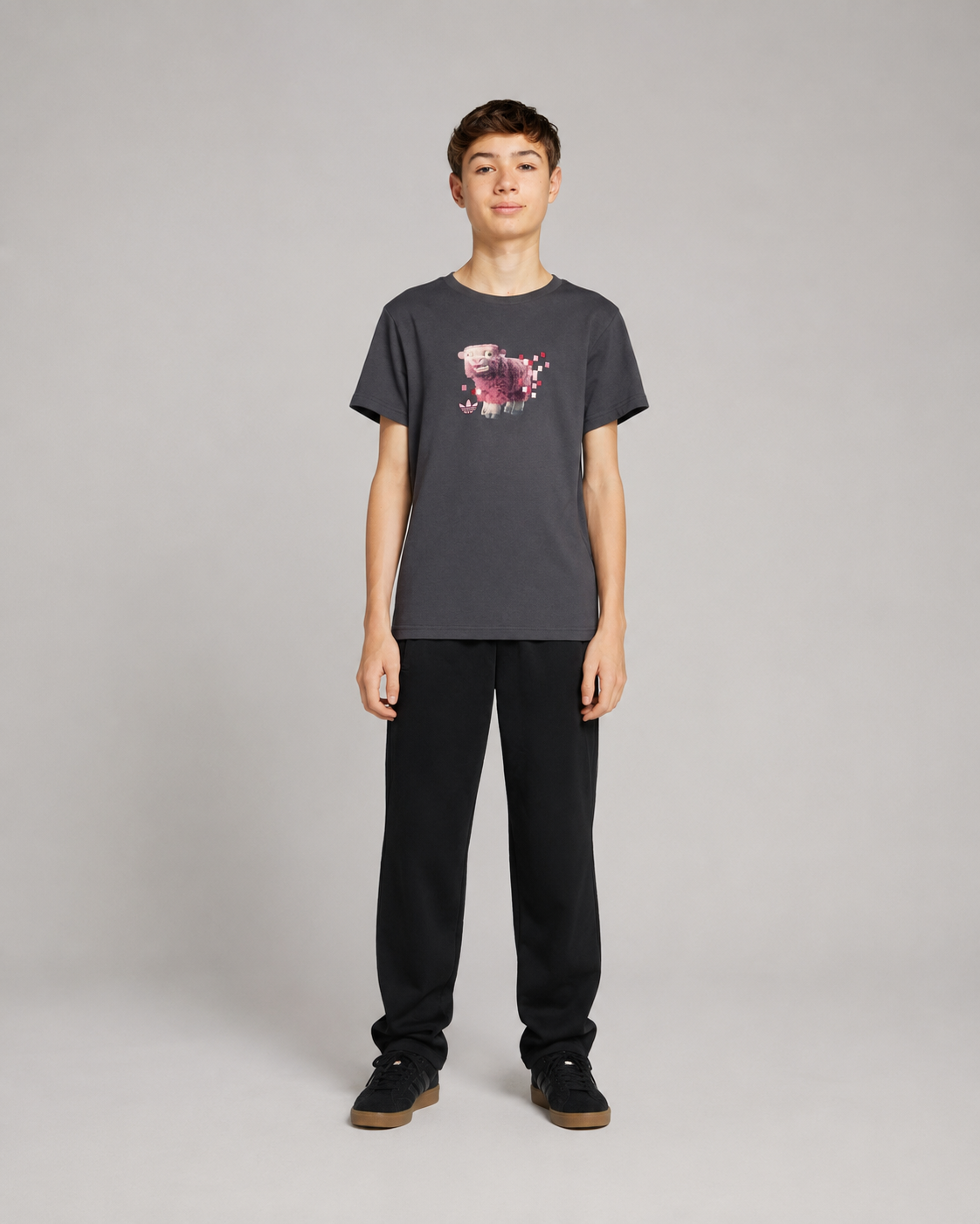 playera adidas minecraft niño jz9937