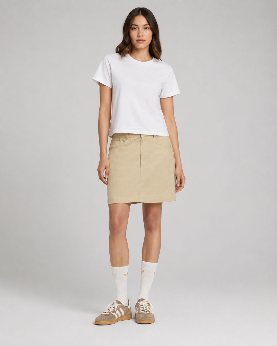 falda adidas superstar fb utility mini mujer jx8761