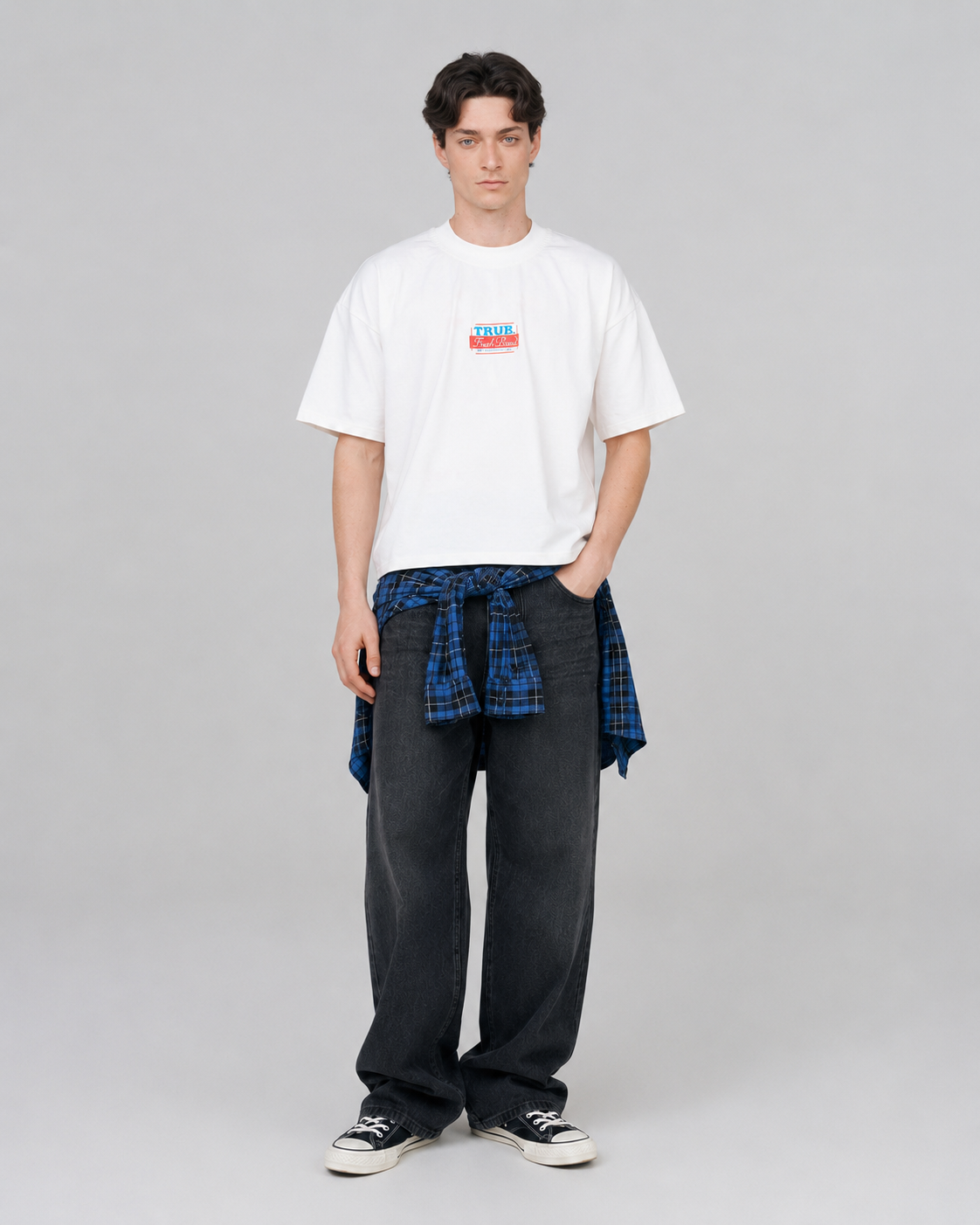 playera true Hungry Boxy Tee - Cream