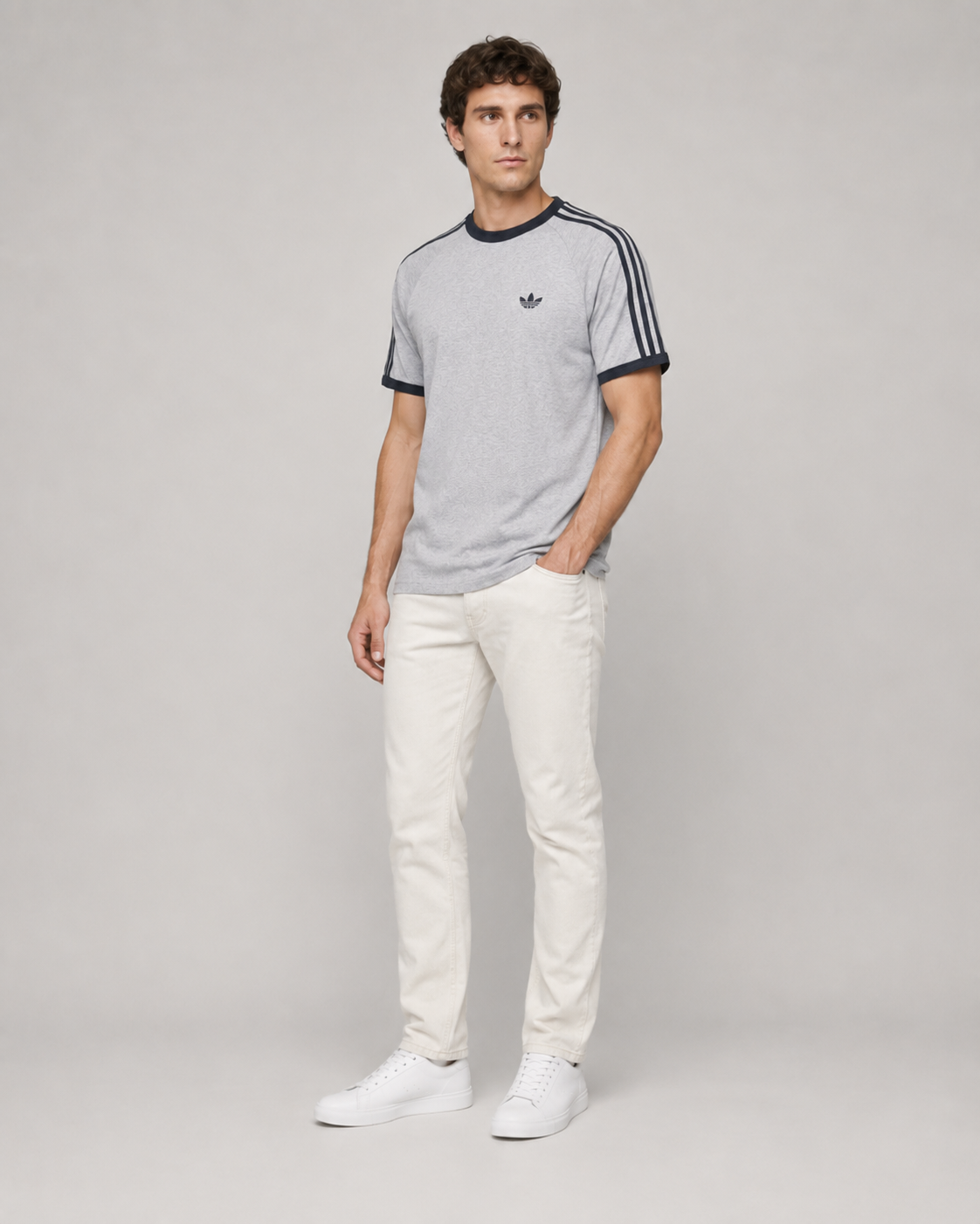 playera adidas 3s tee hombre ke3532