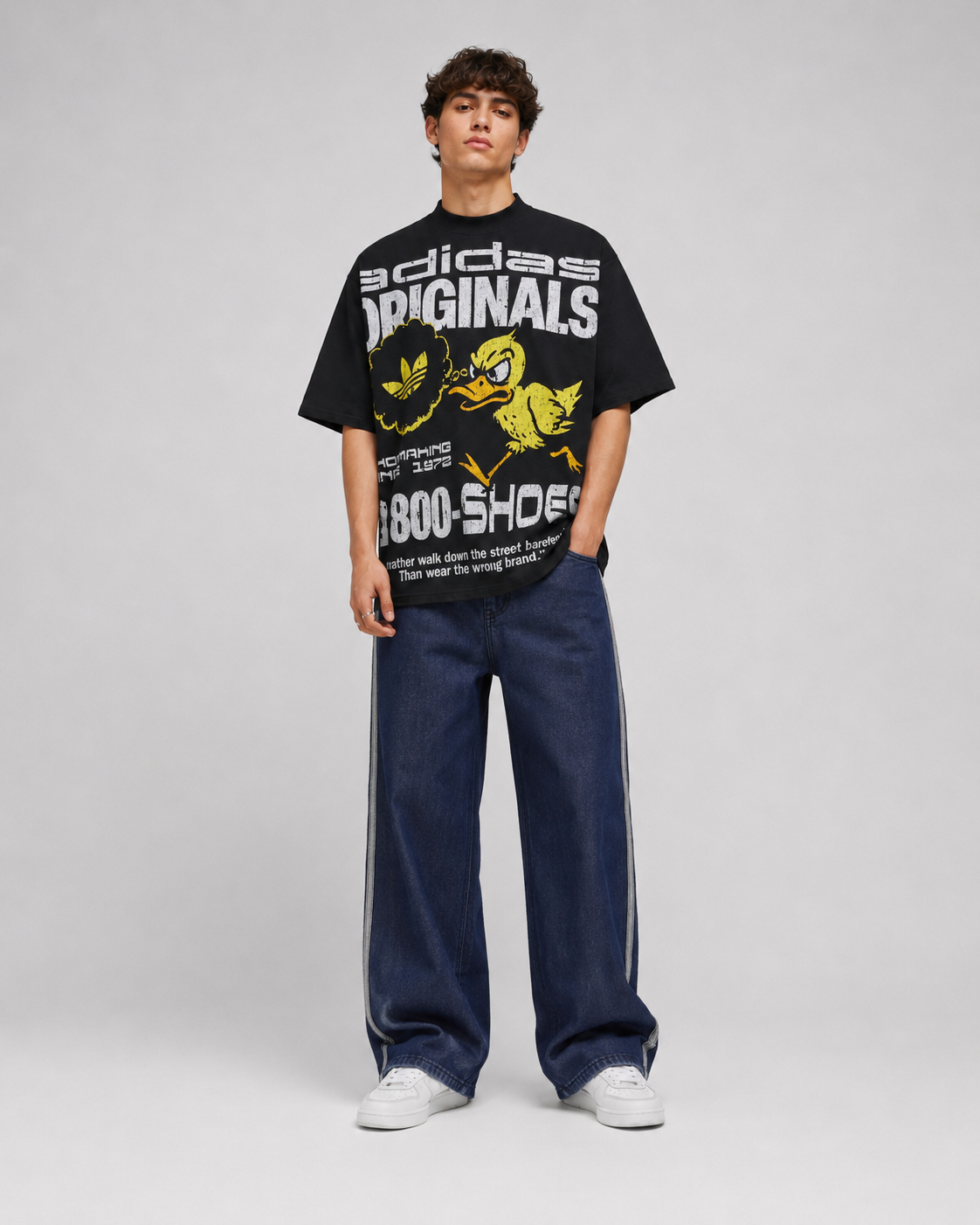 playera adidas duck gfx hombre kg6438