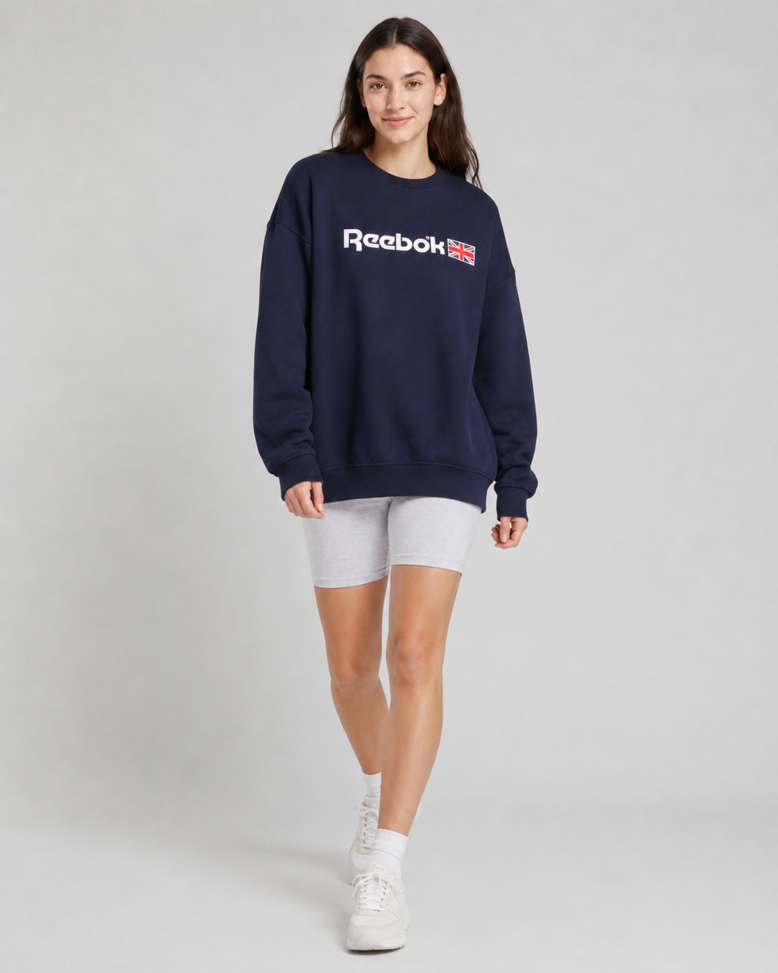 sudadero reebok relaxed mujer 100284095