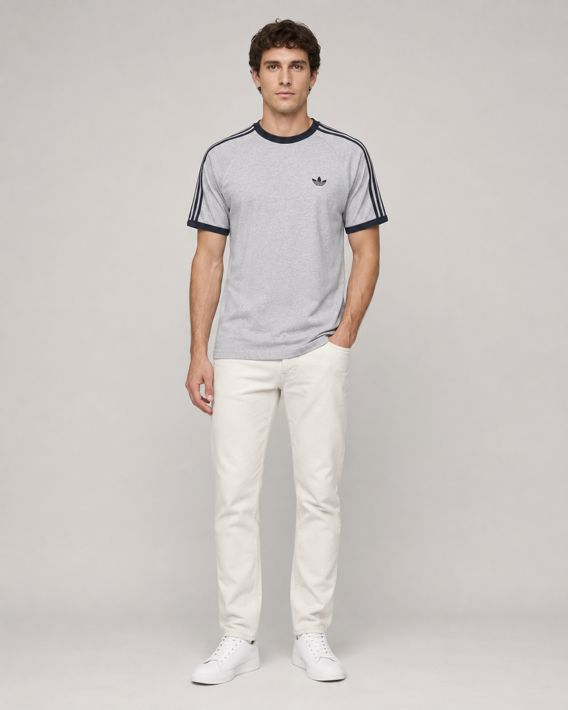 playera adidas 3s tee hombre ke3532