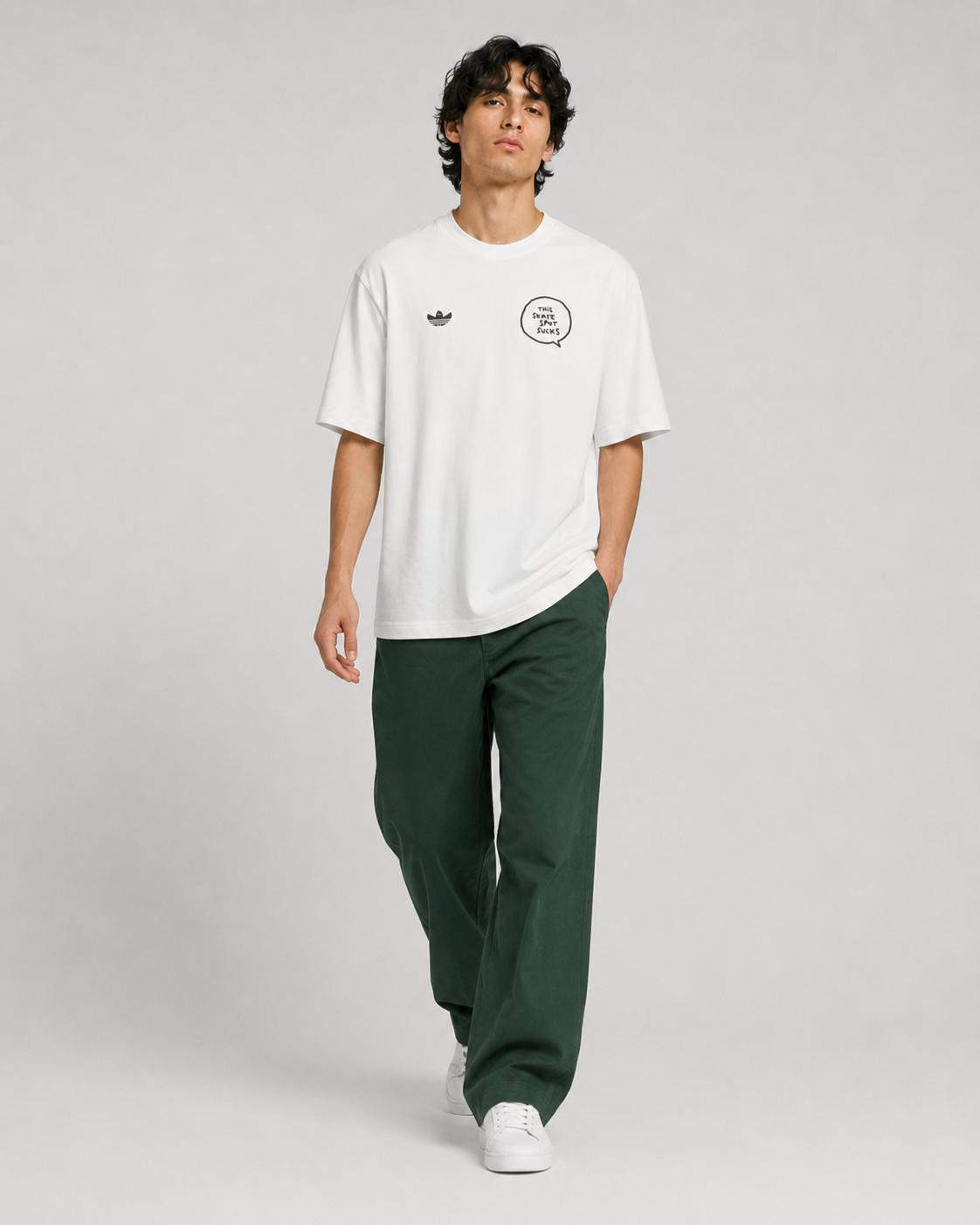 playera adidas gonz spot hombre ke1014