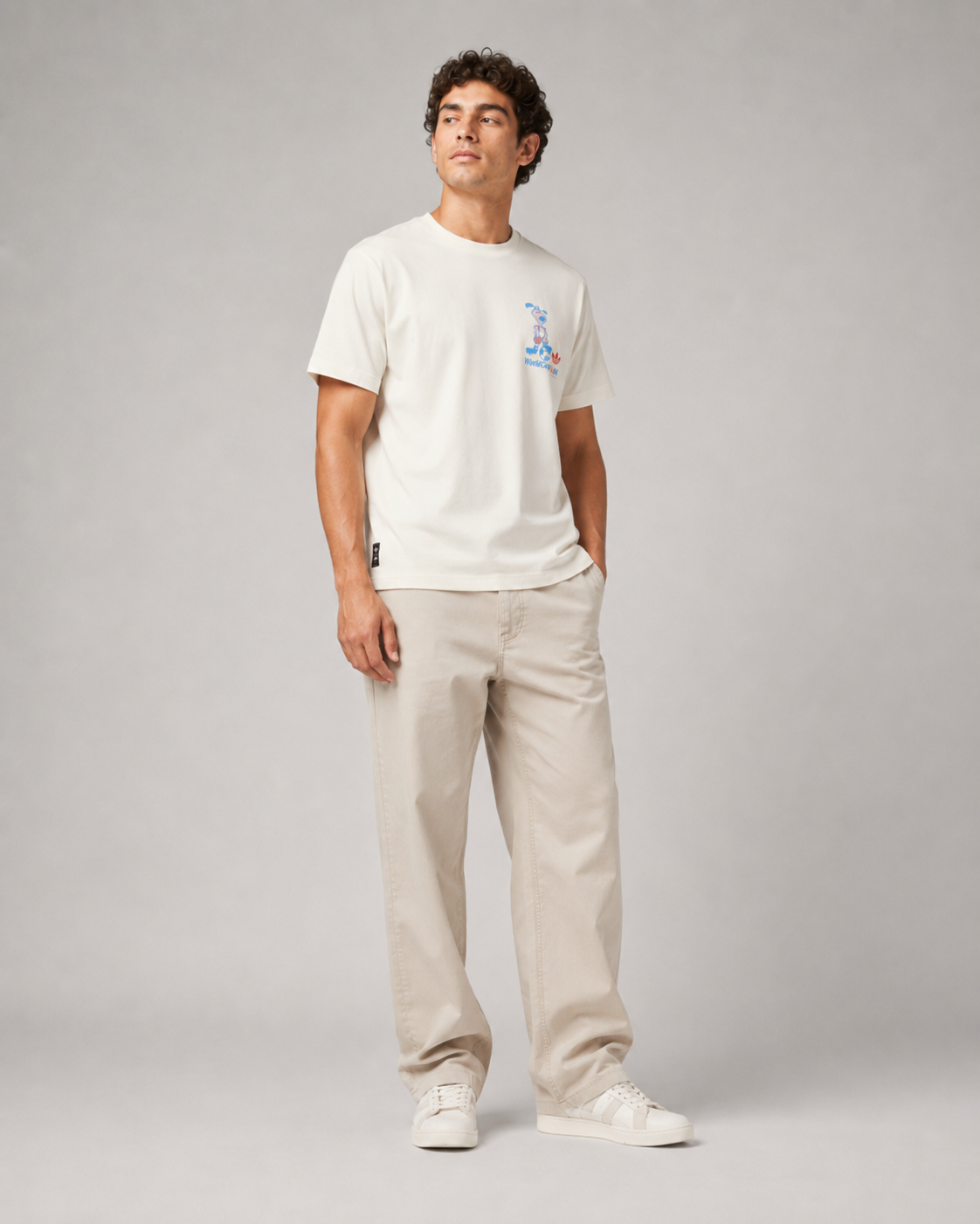playera adidas mascot tee str hombre kb6216