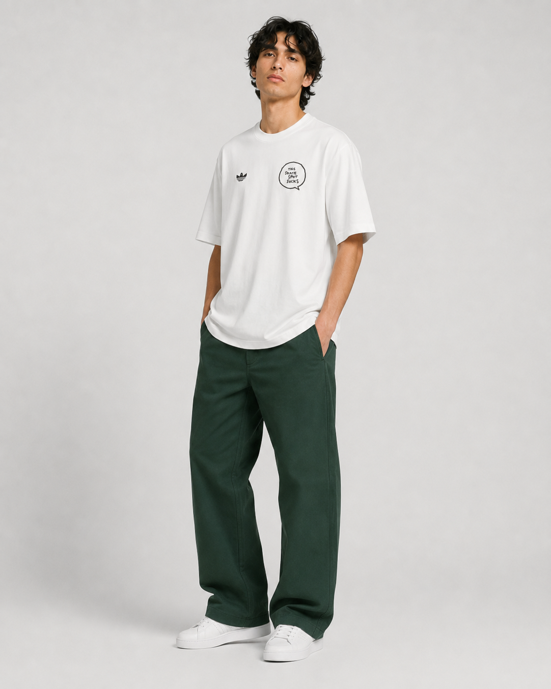 playera adidas gonz spot hombre ke1014