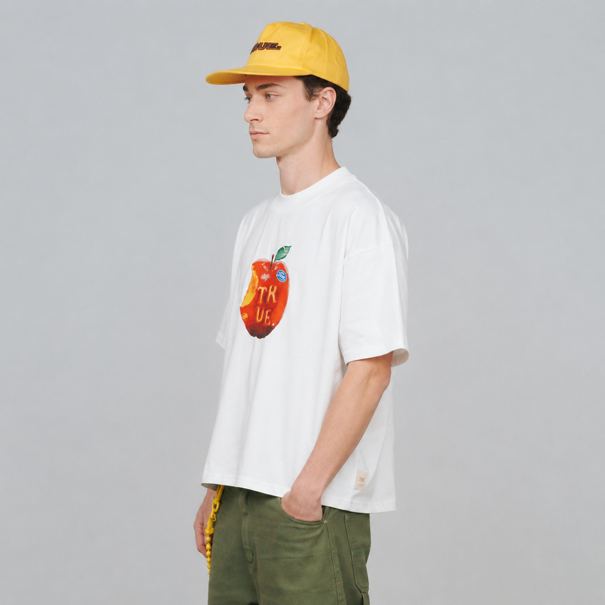 playera true Juicy Boxy Tee - Cream-thumbmail-3