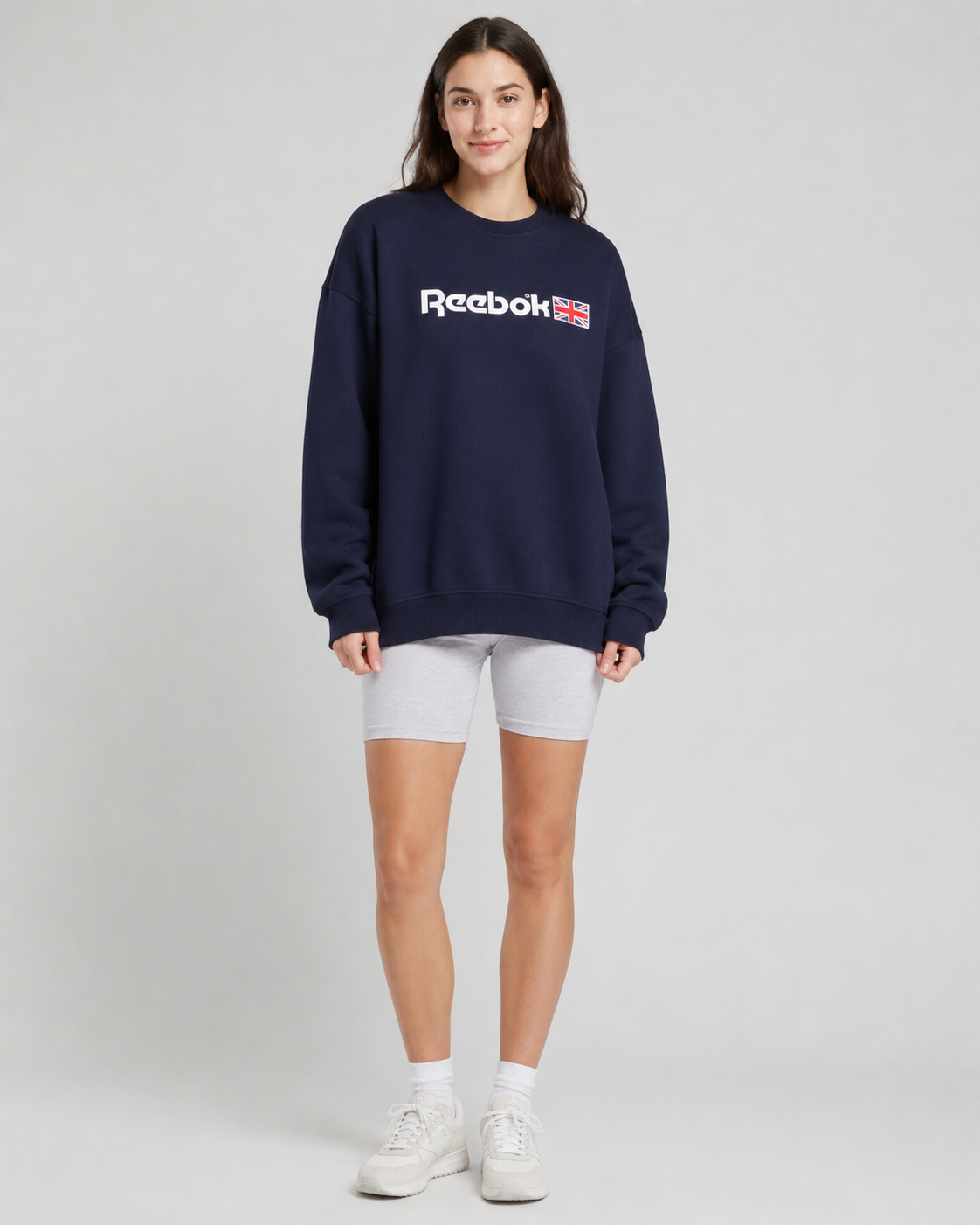 sudadero reebok relaxed mujer 100284095
