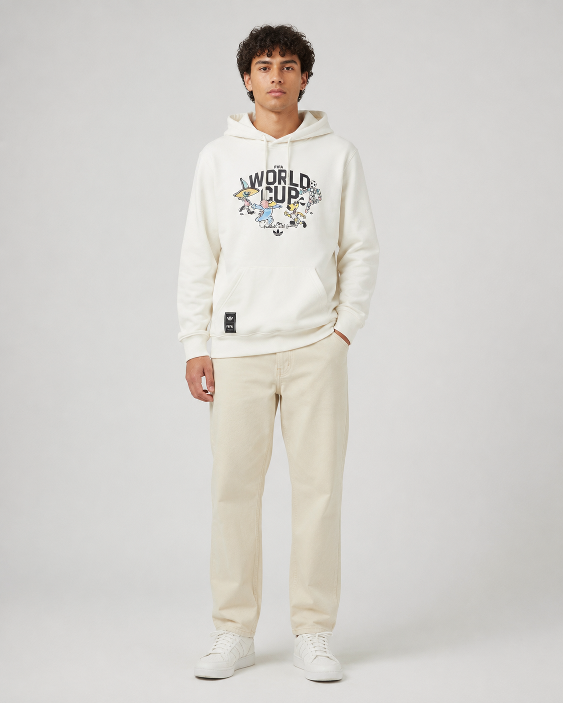 sudadero adidas mascot swt y unisex kc1336