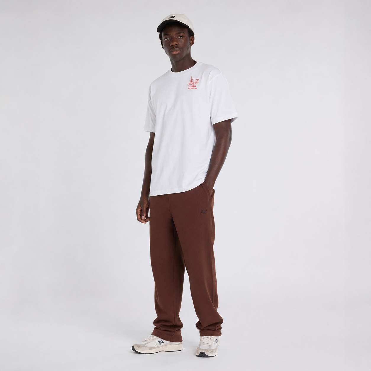 playera new balance ramen hombre mt61h51d-wt