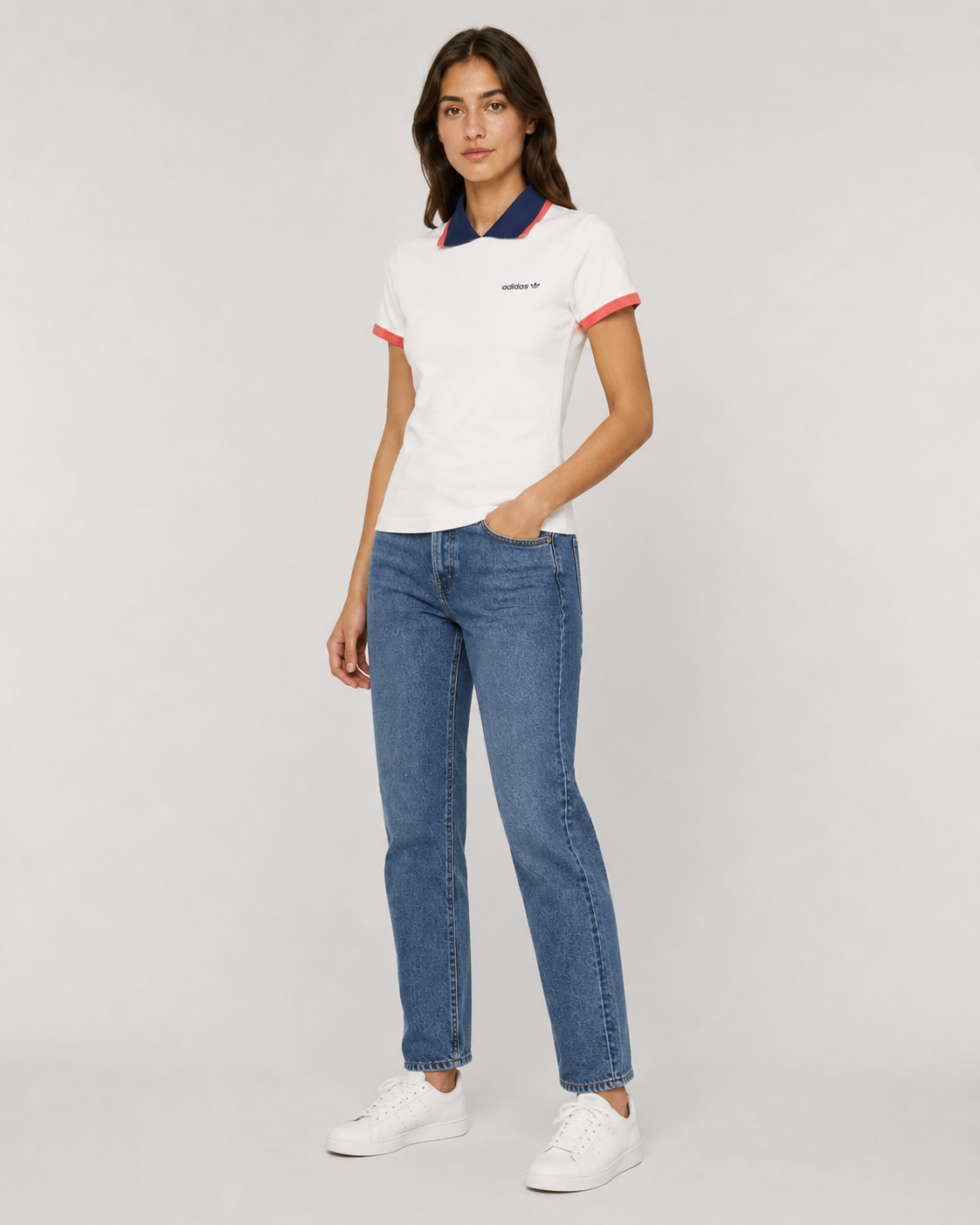 polo adidas main originals mujer jy3515-thumbmail-4
