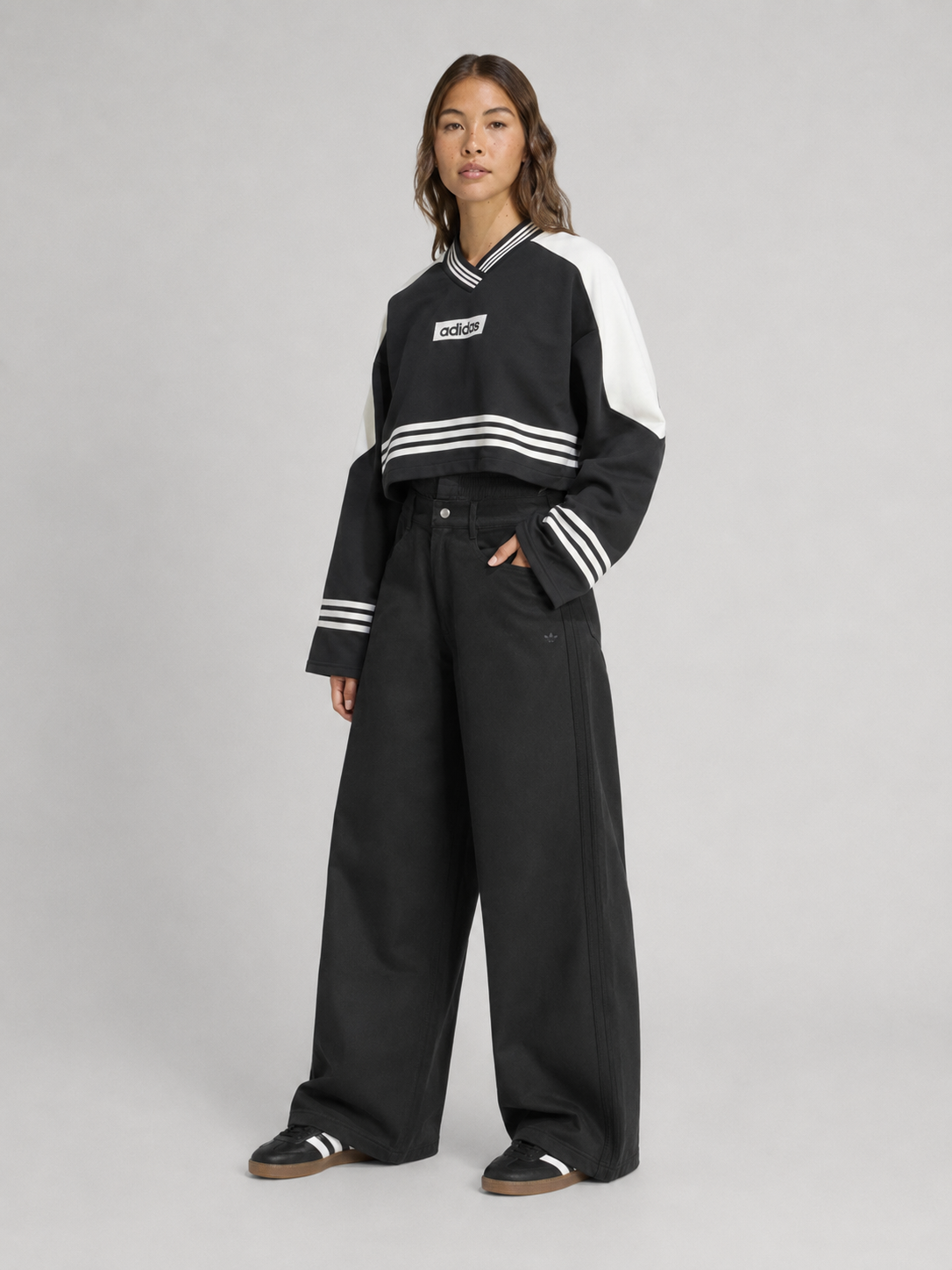 sudadero adidas superstar main originals mujer jw7273